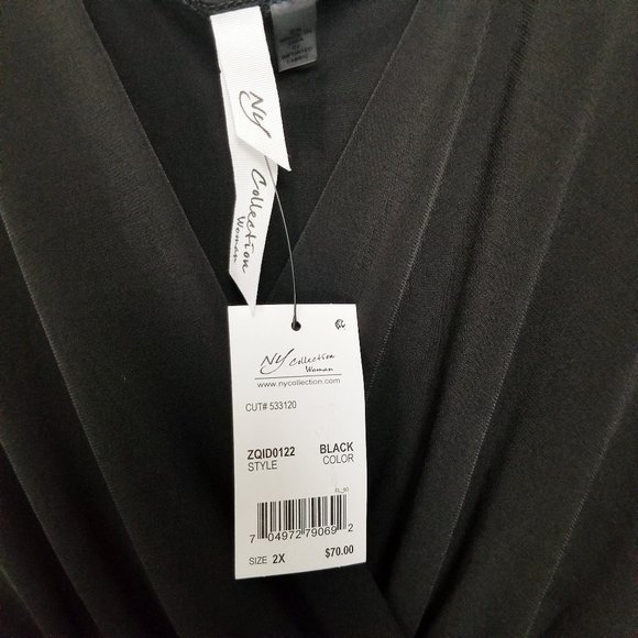 Notations NY Collection Plus Size Evening Dress 2X - Picture 6 of 7